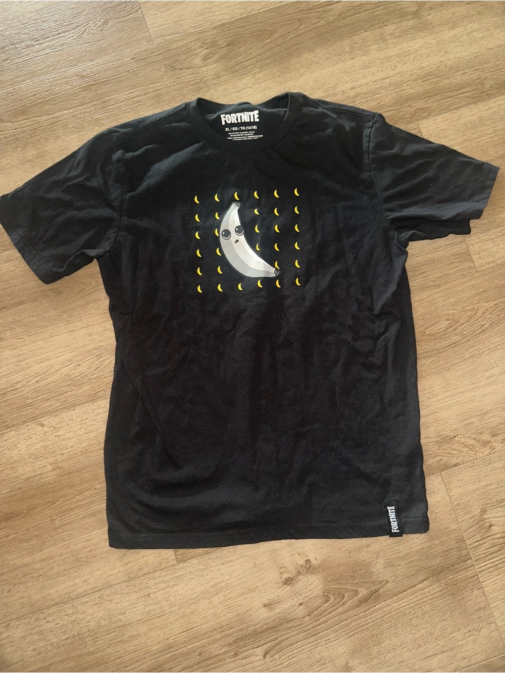 Kids Black Moon Graphic T-Shirt